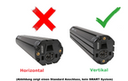 Bosch Powertube 500 - SMART SYSTEM - Energieinhalt (aktuell):  92% -  vertikal - gebraucht