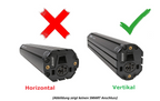 Bosch Powertube 500 - SMART SYSTEM - Energieinhalt (aktuell) 93% -  vertikal
