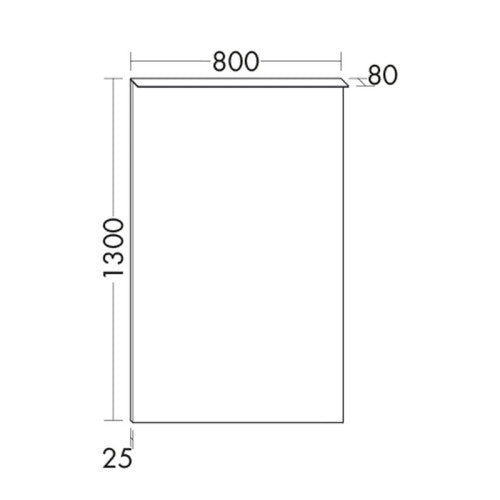 Burgbad Crono Badspiegel – SIGW 800 - 800x1300 cm, neu - Neupreis ca. 1500 € !
