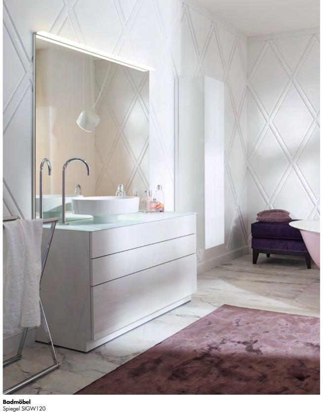Burgbad Crono Badspiegel – SIGW 120 - 1200x1300cm, neu! Neupreis ca. 1750 € !