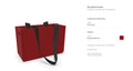 Buzzi Box Travel Buzzi Space Tasche - rot  - UVP 299 € - hochwertig!