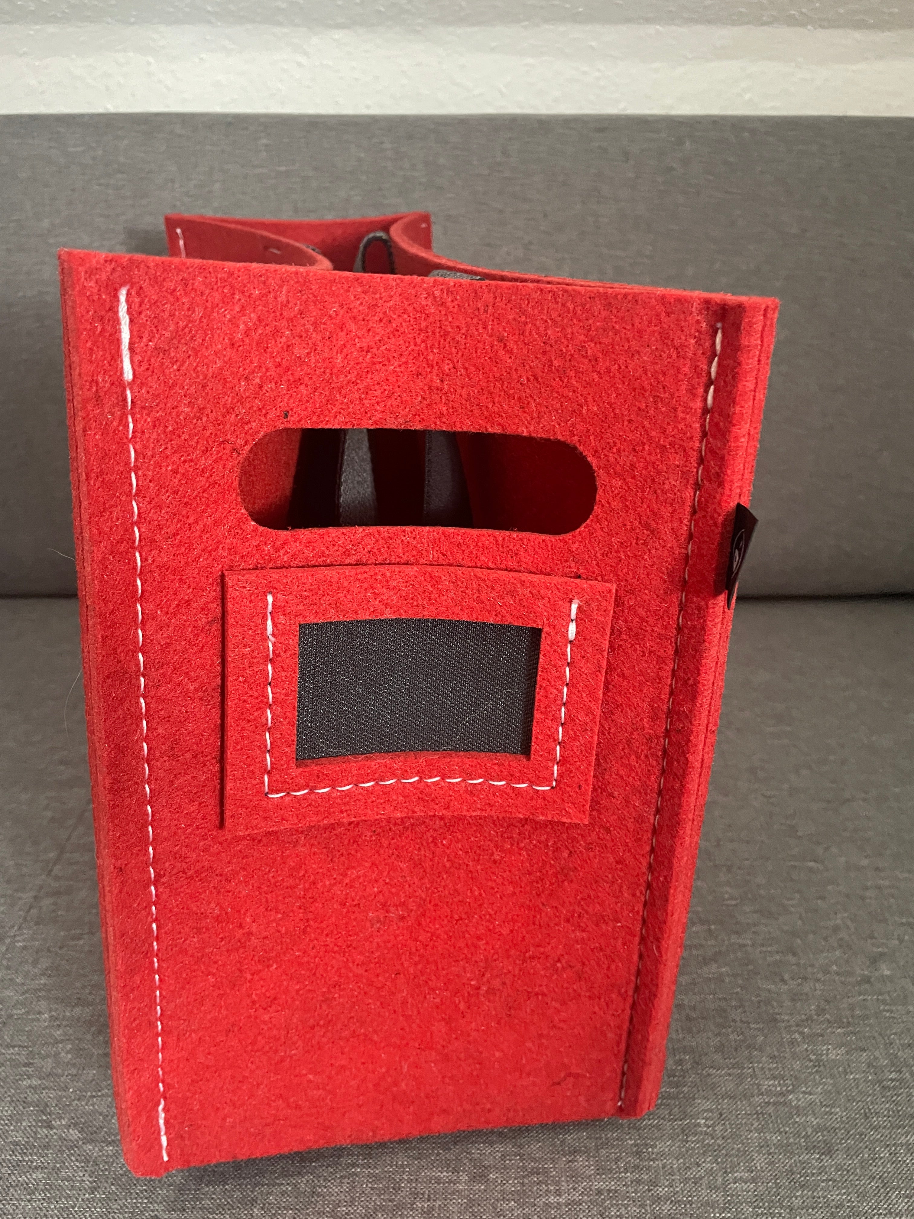 Buzzi Box Travel Buzzi Space Tasche - rot  - UVP 299 € - hochwertig!