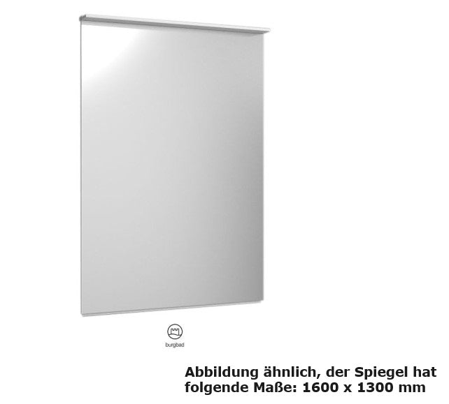 Burgbad Crono Badspiegel – SIGW 160 - 1600x1300cm, neu! Neupreis ca. 2100€ !